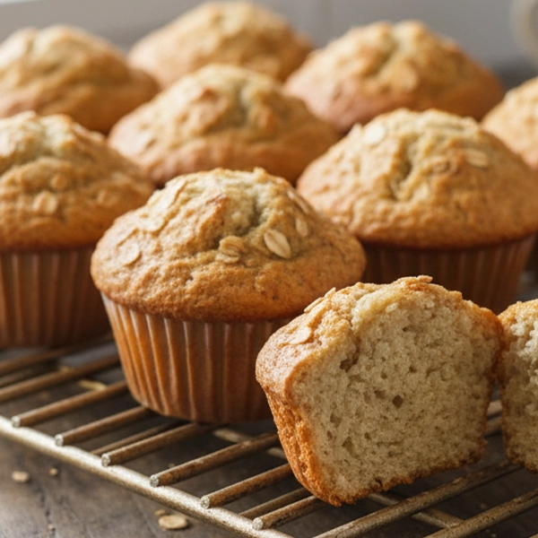 Yoghurt & Oat Muffins